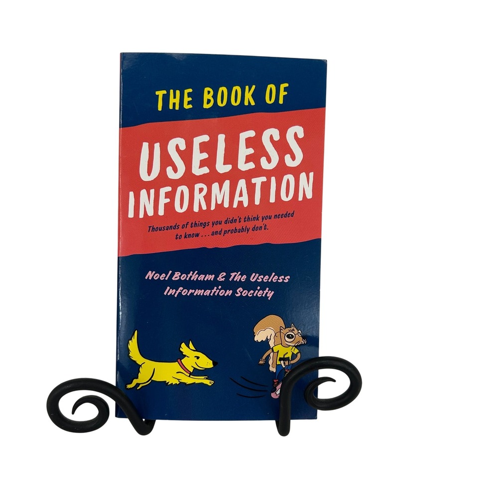 The Book of Useless Information Noel Botham Useless Information Society Book